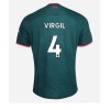 Liverpool Virgil van Dijk #4 Tredjedrakt 2022-23 Kortermet